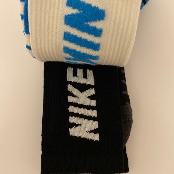 Nike Everyday Max 3 pack CrewSocksBlue Black White - Picture 6 of 8